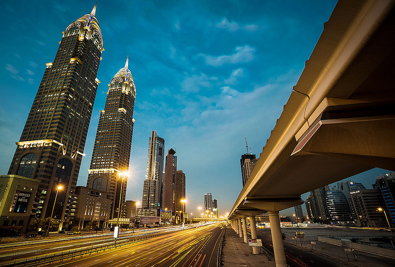 SZR-Sheikh Zayed Road-Dubai